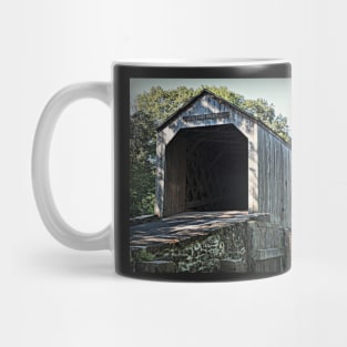 Covered Bridge Tyler State Park Mug